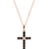 Girocollo con Croce pendente in argento 925  AS1338